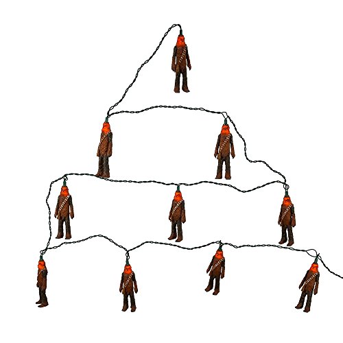 Kurt Adler UL 10-Light Star Wars Chewbacca Light Set