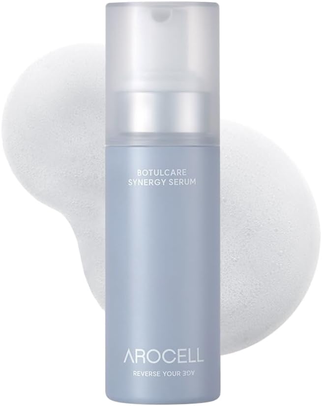 AROCELL Botulcare Synergy Bubble Serum 70ml – Korean Face Serum Anti Aging Collagen Peptide, Firming Hydrating Wrinkle Care, Elasticity Boosting, Pore Minimizing | Mothers Day Gift