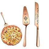 Vitsrisea Hochzeitstorten-Server Set, Tortenschneider Set für Hochzeit, Tortenschneider und Tortenheber Set - Eleganter Tortenschneider und Spatel für Geburtstag Urlaub