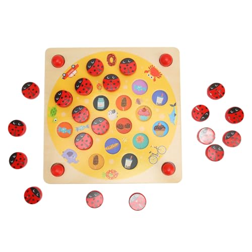 Jeu de mémoire en bois Pongnas contre le manque de concentration des enfants