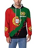 BesserBay Fußball Weltmeisterschaft Trikot Herren Trikot Kapuzenpullover Langarm Hoodie mit Kordelzug für Herren und Damen XL