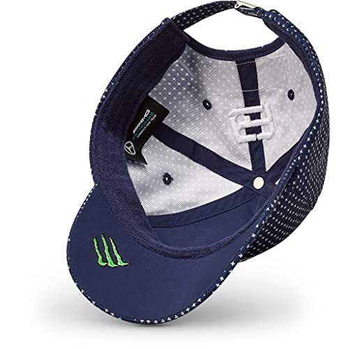 Fuel For Fans Mercedes Benz F1 Special Edition George Russell 2022 Konnichiwa Japanese GP Baseball Hat Navy miniatura 2
