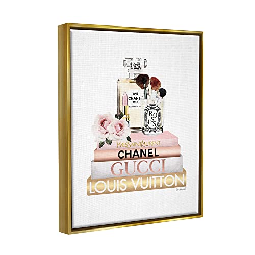 Image of Glam Cosmetics Fashion Books, 24 x 30 Inch Canvas in Floater Frame
