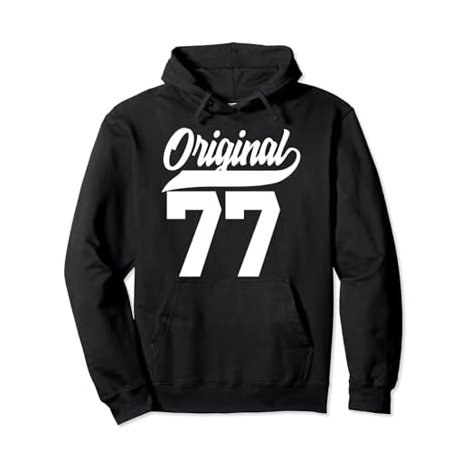Regalo de 44 cumpleaños Chicos Chicas Original Nacido 1977 Sudadera con Capucha
