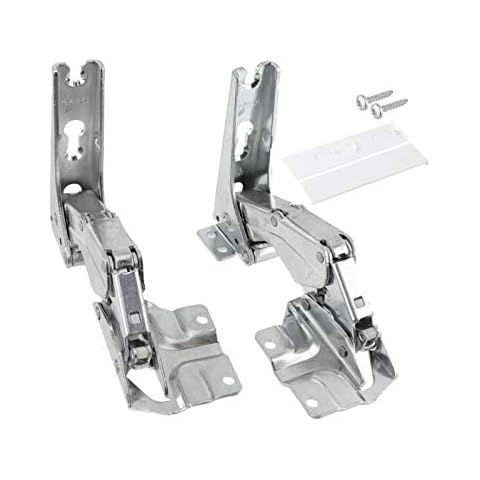 Pair of Hinges For Bosch Neff Siemens Integrated Fridge Freezer 481147 Left or Right side Cover