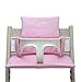 Blausberg Baby - para Stokke Tripp Trapp - Cojín Rosa Lunares