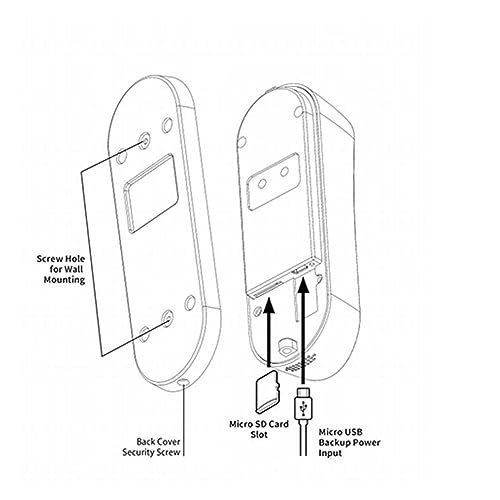 Alarme Intelligente avec Interphone Vocal Sans Fil et 10Pcs Intercom - 6