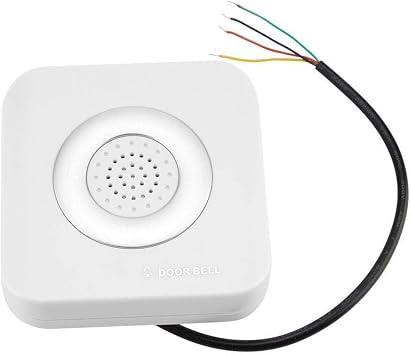 12V Wired Doorbell Home Access Control System four-wire doorbell Supporting No Install Battery Door Chime External kit