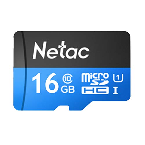 Cartão Memória MicroSD 16GB 80MB/s Netac c Adap