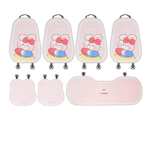 Housse de siège de voiture universel peluche ours court pour famille