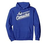 Vancouver Canucks Retro Performer Royal Officially Licensed Pullover Hoodie