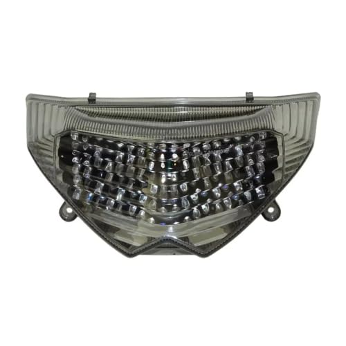 Feu arrière LED pour Suzuki GSX1250FA 2011-2012 avec clignotants intégrés coloris fumé