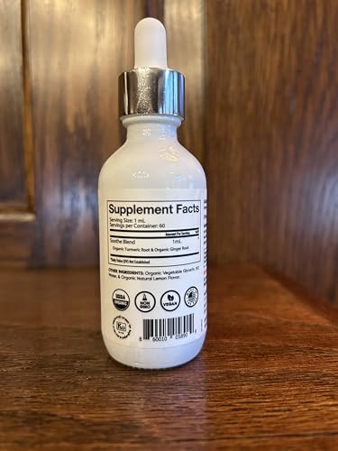Drop Rx Feel. Better. Organic Turmeric Root & Ginger Root Extract - Herbal Supplement For Digestive Support, Wellness Enhancement & Antioxidant Support thumb #2