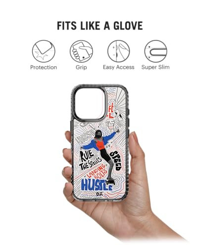 Image of DailyObjects Drift4L Stride 2.0 Magnetic Case Cover Compatible with iPhone 16 Pro Max | Wireless Charging Slim Back Cover | 2 Layer Edge Protection & Shockproof