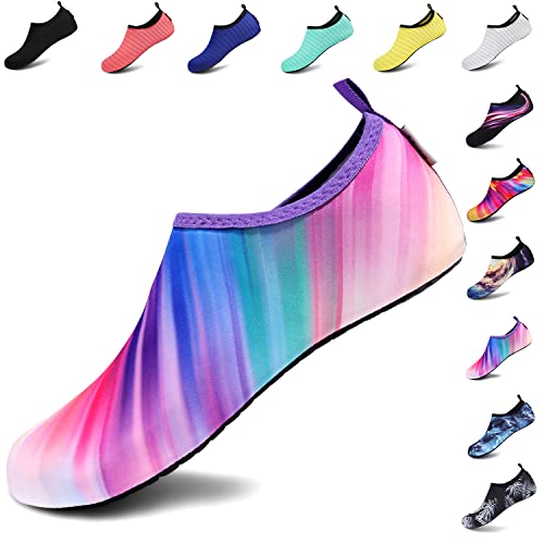 VIFUUR Water Sports Unisex Shoes Multi/Diagonal - 5.5-6.5 W US/ 4.5-5.5 M US (36-37)