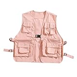 Photo Gallery baoblaze gilet multiuso gilet cargo gilet da pesca leggero e traspirante gilet capispalla per uomo donna attività in campeggio all aperto, rosa, xl Photo Gallery baoblaze gilet multiuso gilet cargo gilet da pesca leggero e traspirante gilet capispalla per uomo donna attività in campeggio all aperto, rosa, xl