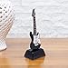 Broadway Gift Gibson Black Electric Guitar Music Instrument Miniature Replica on Stand,Multicolor - Size 6 in.