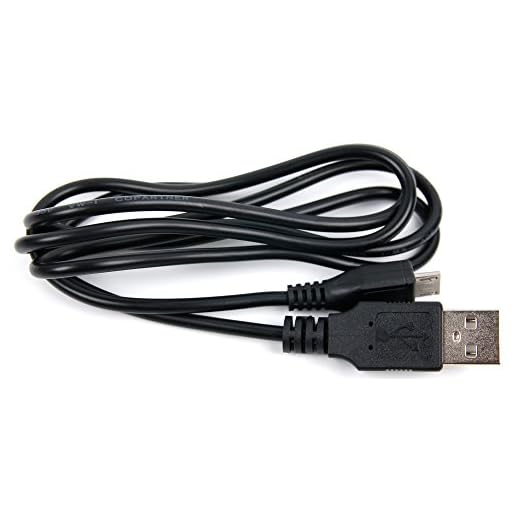 DURAGADGET Práctico Cable Micro USB De Sincronización De Datos Compatible con Libro electronico eReader Tagus Iris 2017 | inkBOOK Classic 2