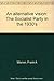 An alternative vision: The Socialist Party in the 1930's
