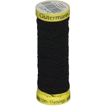 Elastic Thread 11 Yards-Black