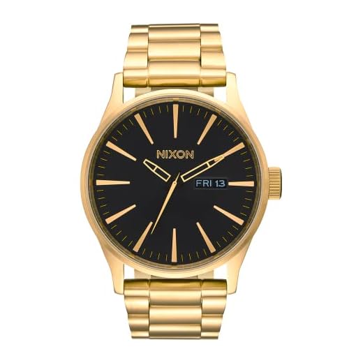 Nixon A356510 Orologio Da Uomo Analogico Al Quarzo, Cinturino In Acciaio Inossidabile, Look Classico E Sportivo - 3