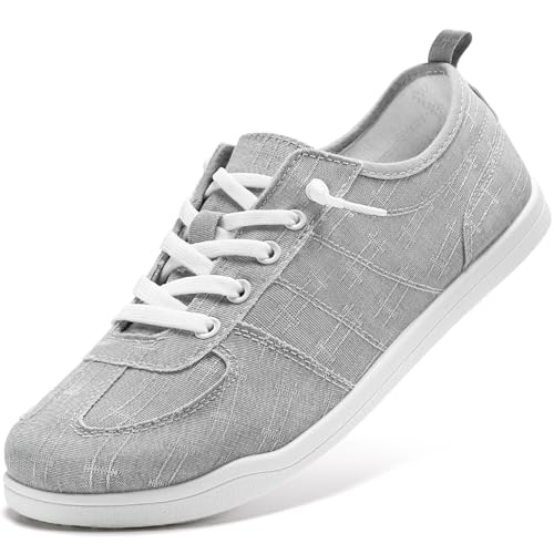 STQ Womens Canvas Slip On Sneakers