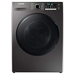 Samsung Series 5 WD80TA046BX/EU with ecobubble™ Freestanding Washer Dryer, 8/5 kg 1400 rpm, Graphite, E Rated, Decibel rating: 54, EU Acoustic Class: A