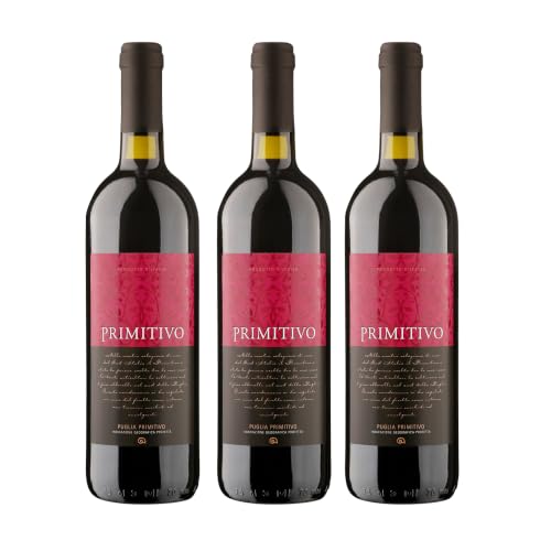 DELINAT Primitivo Puglia 2022 – Italienischer Bio-Rotwein halbtrocken