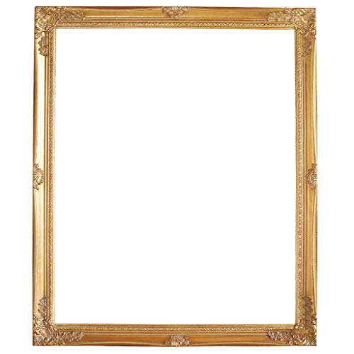 SPICE OF LIFE 額縁 アンティークスタイルビッグフレーム ANCIENT ゴールド Lサイズ 70×84cm 大型 SQM910LGD