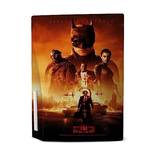 Skin PS5 Batman Autocollant Vinyle Plaque Frontale Console