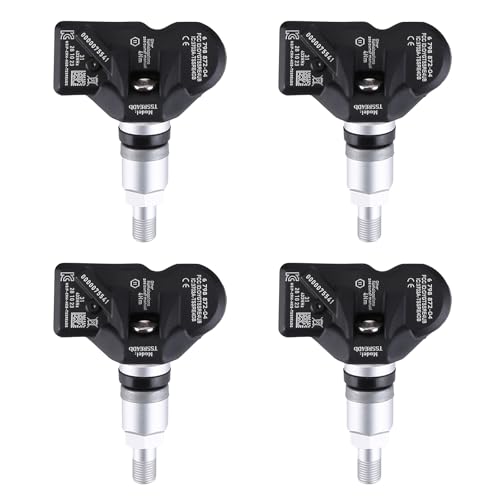 4 sensori di pressione pneumatici 36106798872 compatibili con BMW F06 F07 F10 F11 F12 F13 E84 F25 F26 E89 Mini R57 R58 R59 R60 TPMS Sistema di controllo della pressione pneumatici RDKS 3610 68748 30