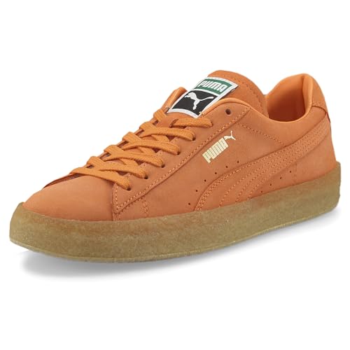PUMA PUMA Mens Suede Crepe Lace Up Sneakers Shoes Casual - Orange - Size 11.5 M