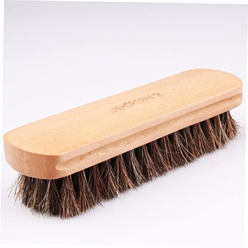 Ushobe 2Pcs Leather Care Set Car Kit Hair Brush Set Leather Cleaning Brush Shoe Cleaner Brush Leather Maintenance Kit Plush Mitt And Leather Goods Cleaning Tools Leather Cleaning Tool #TOP3