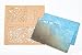 DIY Spray Paper Weathering Airbrush Stencils Tools for 1/35 1/48 1/72 Scale Tank Model Modification Kit DIY Decoration Kit