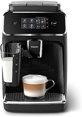 Philips 2200 Series Fully Automatic Espresso Machine, LatteGo Milk Frother,
