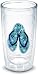 TERVIS Tumbler, 16-Ounce, "Flip Flop Shimmer and Sequins Ladies"