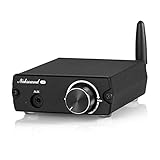 Mini Size & Exquisite Appearance: all-aluminum case looks fashionable and durable with better shielding interference, mini size easy to be carried, very suitable for any place where you need a great amplifier to accurately reproduce HiFi music with low distortion.