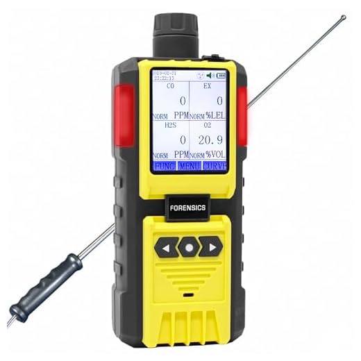 Forensics 4 Gas Monitor with Pump