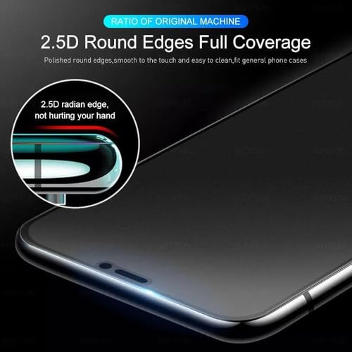 Image of WonRia Pack 1- Matte Screen Guard Protector for Realme GT 7 | Realme GT 7T 5G Matte Tempered Glass Edge to Edge [Anti-FingerPrint | Anti-Glare | Shinning Border] - (Made of Glass)