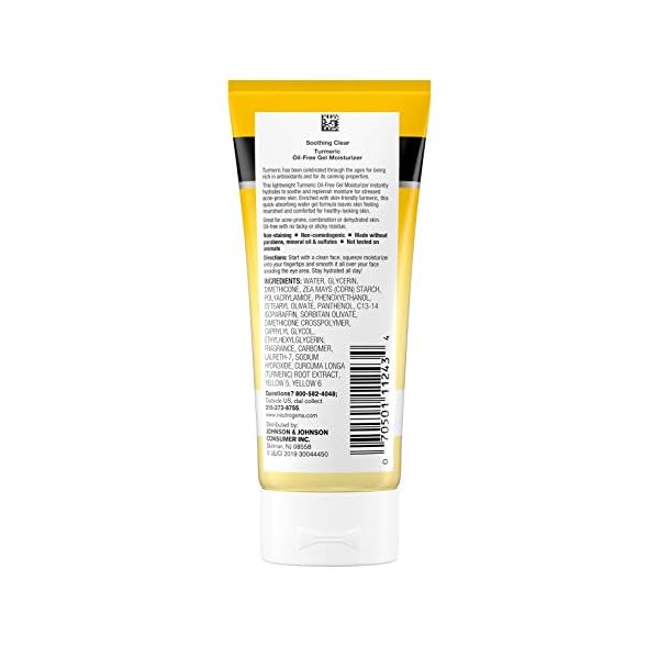 Neutrogena-Soothing-Clear-Gel-Facial-Moisturizer-with-Calming-Turmeric-Hydrating-Oil-Free-Face-Cream-for-Acne-Prone-Skin-Paraben-Free-Not-Tested-on-Animals-3-fl-oz Neutrogena Soothing Clear Gel, 3 Fl Oz
