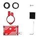 EMUKOEP Adjustable Mountain Bike Phone Holder Mobile Phone Holder Rotatable Clamp for Bicycle Phone Holder (Titanium)