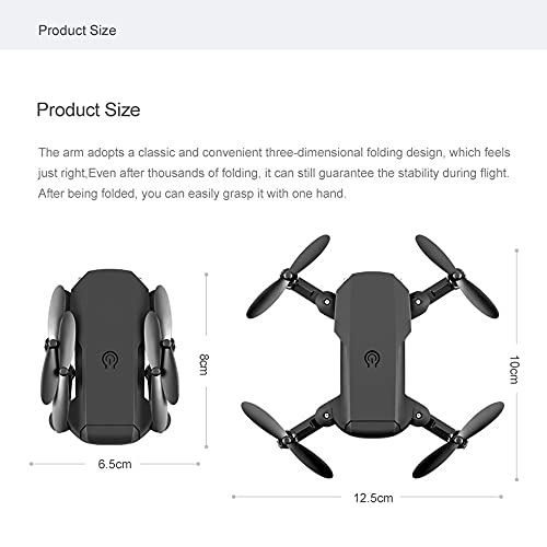 Foldable Drone with Camera for Adults 4k HD FPV Live Video, Tap Fly, Gesture Control, Selfie, Altitude Hold, Headless… - Image 3