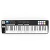 Draagbare 61-Key Keyboard Controller Kleurrijke Backlit Trigger Pads Piano Controller (Color : RGB Light Backlit)