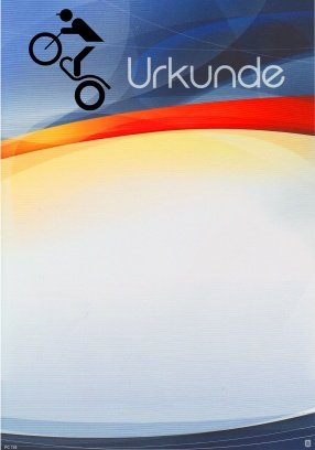 Motorsport / 720 / 598c / Trial-Motorrad / PC-Urkunden (170 g/m²) 100 Stk
