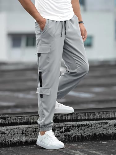 Lymio Regular Track Pant for Men || Track Pants || Plain Track Pant (Track-06-08) (Image - 2)