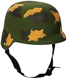 Casco Casco Casco de Soldado Guirca - Casco de camuflaje para disfraz, color verde militar, único, 13982