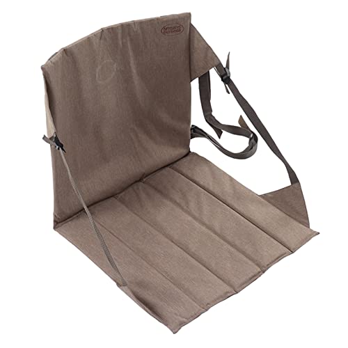 Coussin de siege pliable epais pour chaise de camping et banc de stade resistant a l'usure