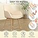BALEINE Silicone Chair Leg Floor Protectors, Stool Leg Protectors Cap, Chair Leg Caps for Hardwood Floors (Clear-16pcs, Round S)