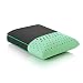 Z Zoned Dough Memory Foam Pillow Infused with Real Peppermint - 12 in x 16 in Travel Size Aromatherapy Pillow