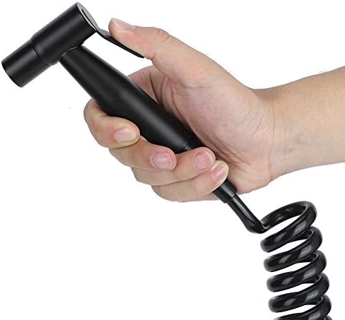 Miniatura 6 de Juego de rociadores de bidé de rosca de acero inoxidable G12 para accesorios de baño de estilo negro